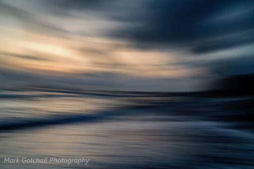 This image was an inadvertent capture taken when I grabbed the camera and ran from the incoming waves.