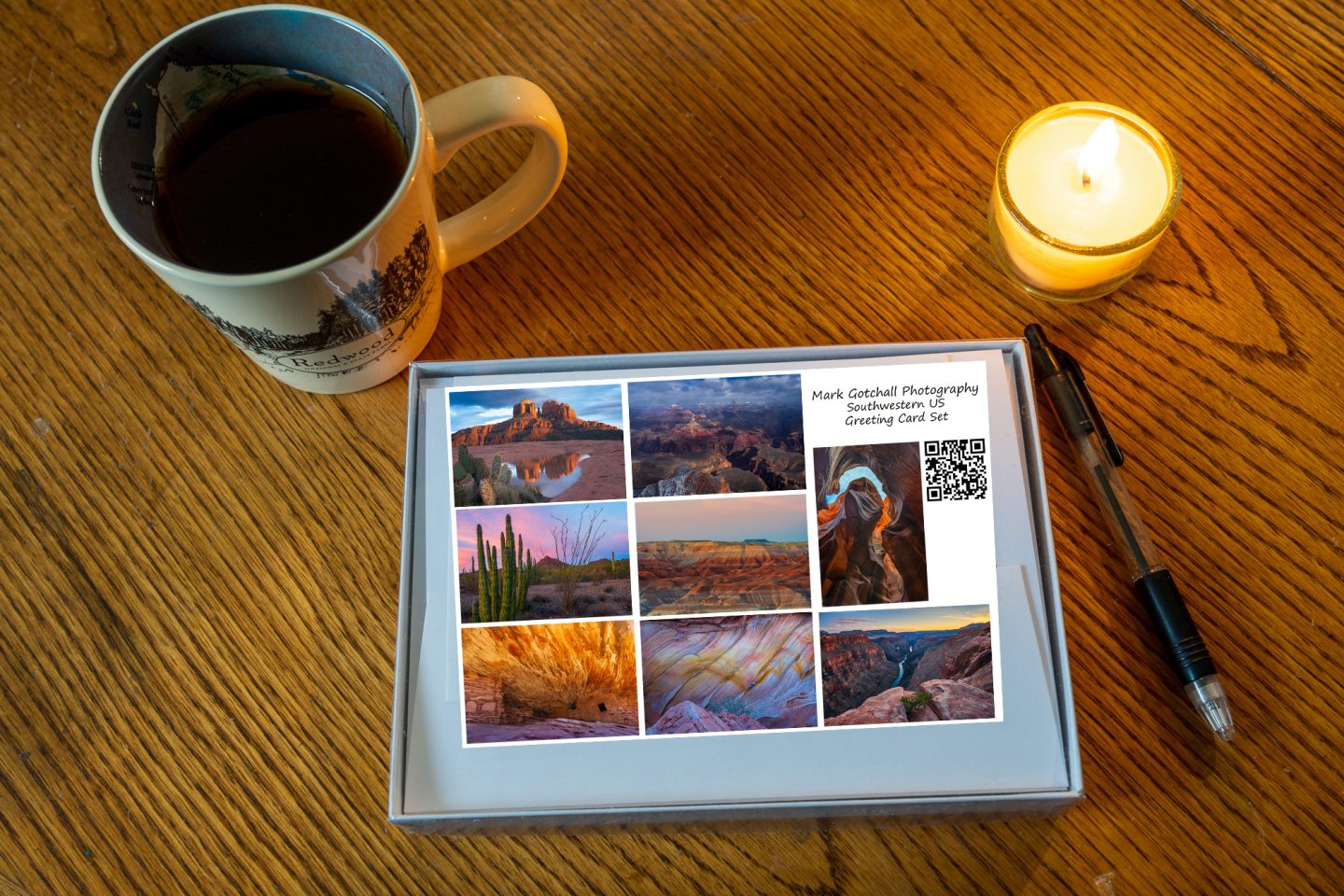 GC Set Southwestern US Southwestern United States 5 x 7 Blank Photographic Greeting Card Set of 8