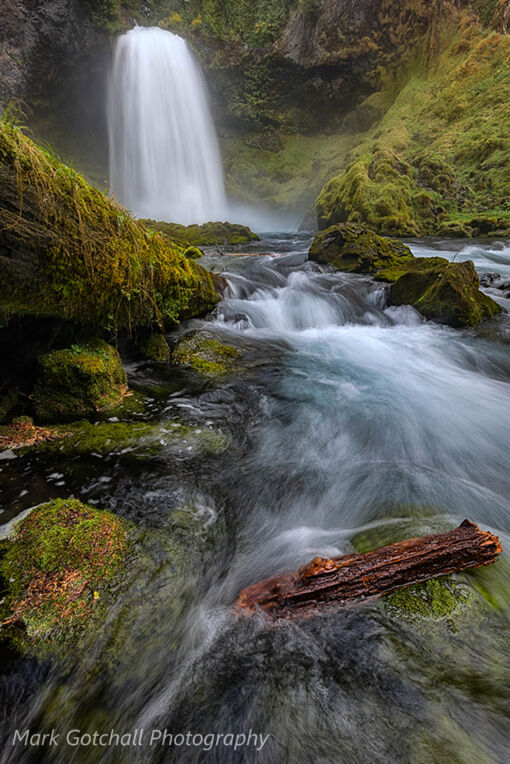 Sahalie Falls; on the upper McKenzie River