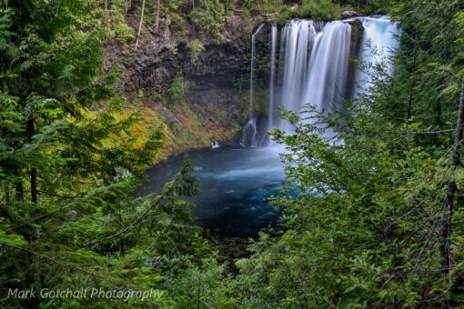 Koosha Falls on the upper McKenzie River