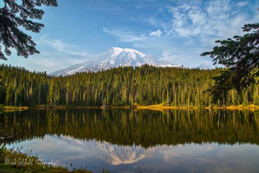 Mt Rainier in Reflection Lake