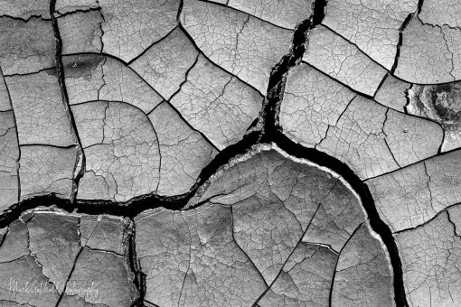Mud Cracks on the Alvord Playa Dried mud cracks on the Alvord Desert in Oregon
