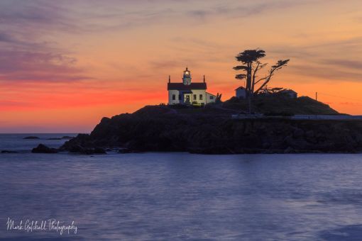 Image of Battery Point Lighthouse in Crescent City, California