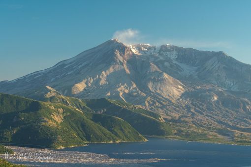 Spirit Lake and the Crater of Mount Saint Helens