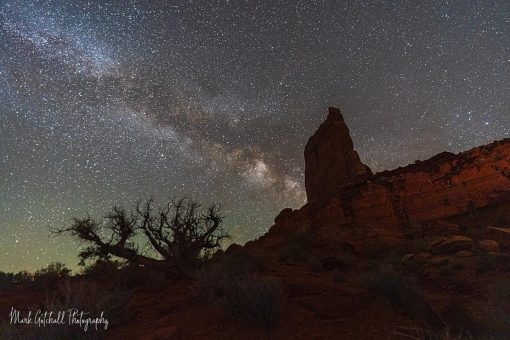 Castle Butte Milky Way