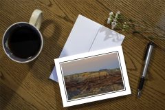 Little Painted Desert Greeting Card 5 x 7 Blank Photo Greeting Cards, Little Painted Desert, Arizona